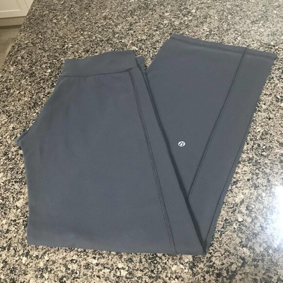 Lululemon Wide Leg Pants in Coal Gray - Picture 7 of 8